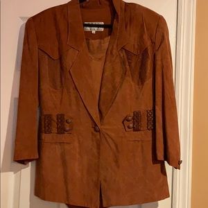 Vintage Message skirt suit